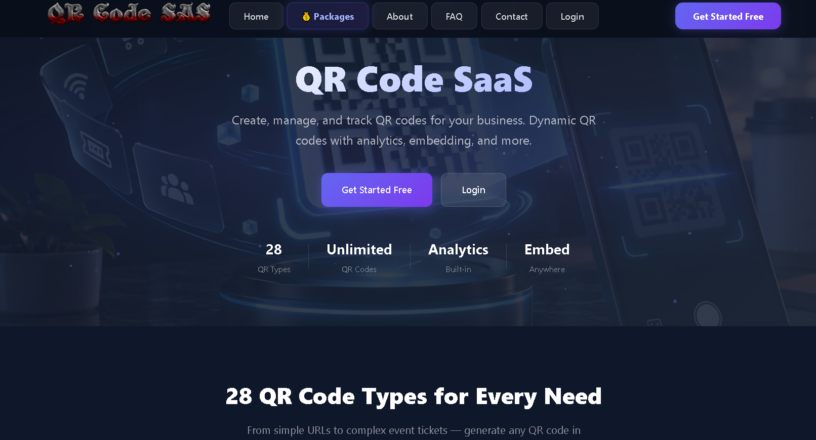 Nexus – QR Code Pro Suite | The All-in-One QR Code SaaS Platform