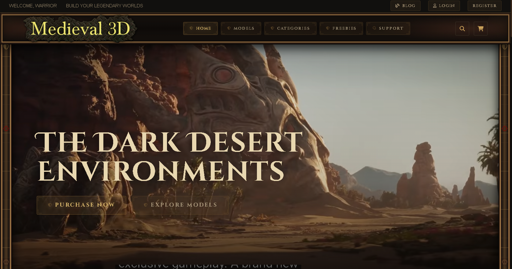 THE ANCIENT KINGDOM 3D Models PHP Script